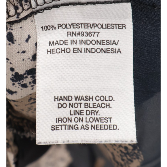 Mixed Print Sheer Sleeveless Top Whimsigoth Indie Fairy Grunge Ruffle Art Size L - Picture 7 of 7